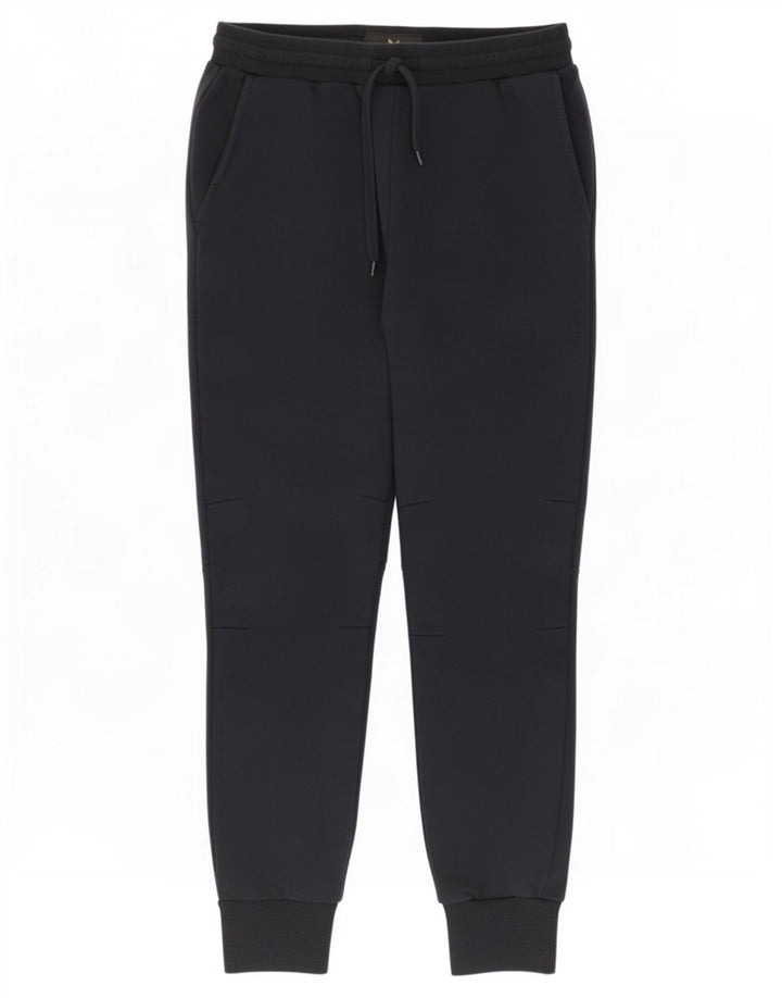 Lyle & Scott Herren-Trainingshose, Jogginghose, mittelschwarz, Baumwolle