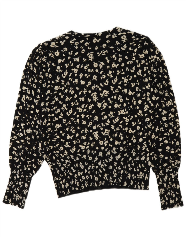 Marks & Spencer Damen-Pullover mit Rundhalsausschnitt, Gr. 12, mittelschwarz