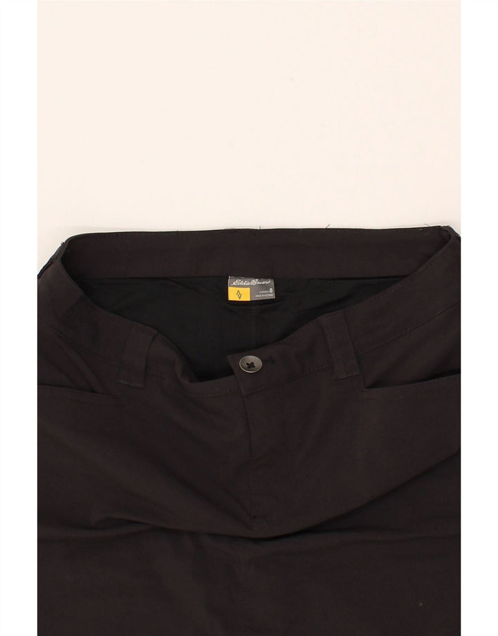 EDDIE BAUER Womens Straight Skirt US 8 Medium W30  Black Nylon Vintage Eddie Bauer and Second-Hand Eddie Bauer from Messina Hembry 