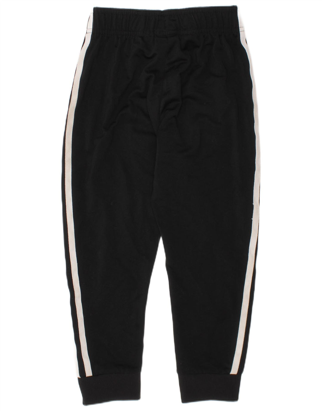 ADIDAS Boys Tracksuit Trousers Joggers 5-6 Years  Black Polyester