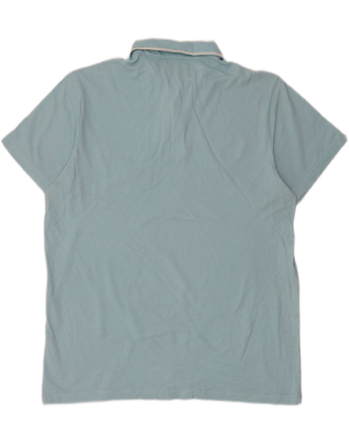 Penguin Herren Poloshirt XL Blau Baumwolle