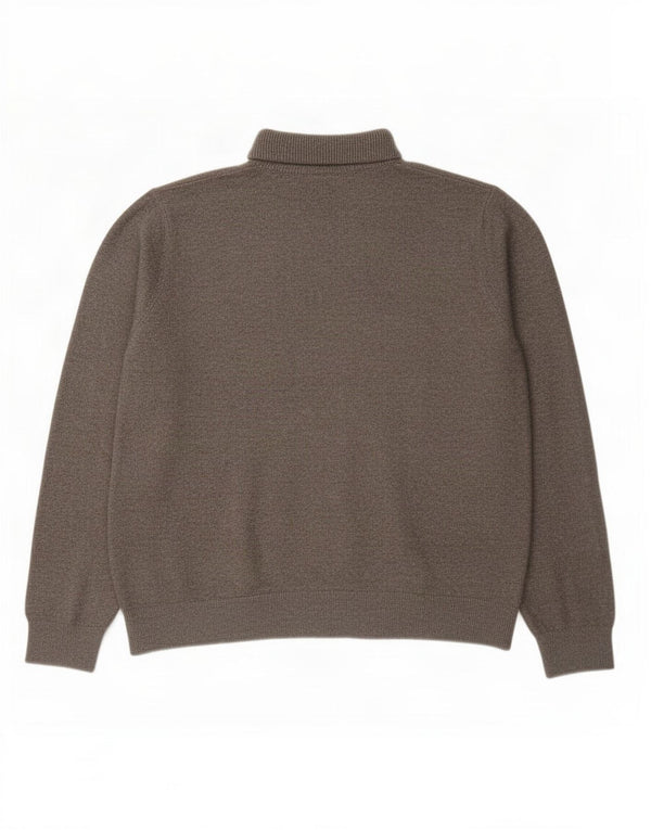 Marks & Spencer Rollkragenpullover für Damen, UK 14, Mittelgrau, Polyester