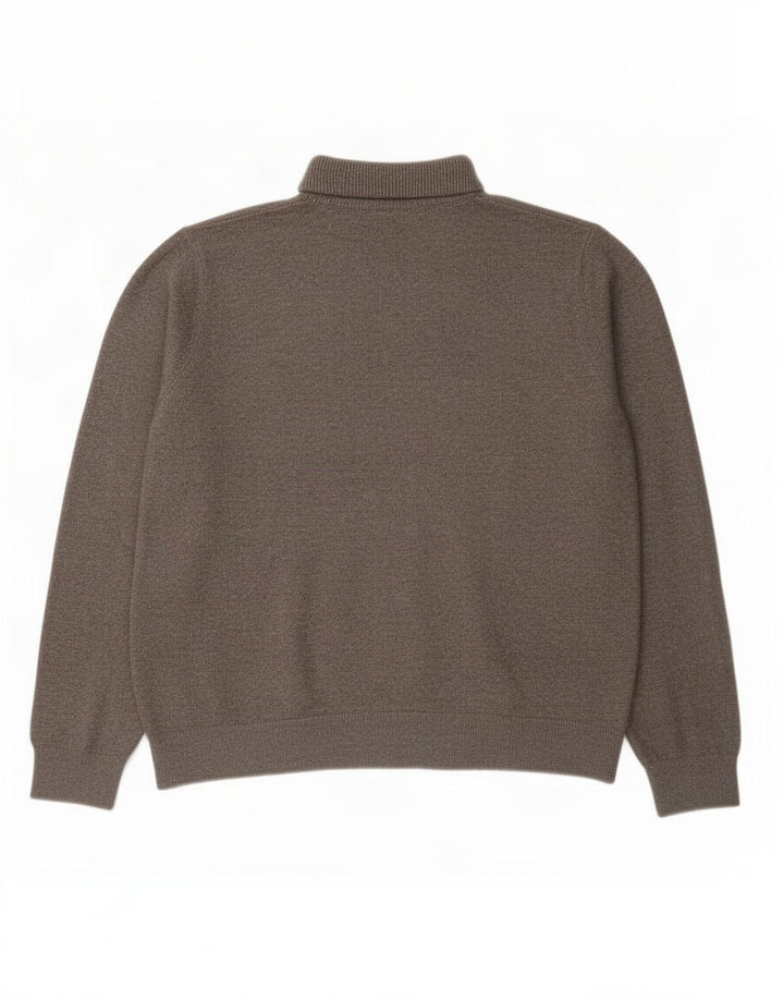 Marks & Spencer Rollkragenpullover für Damen, UK 14, Mittelgrau, Polyester