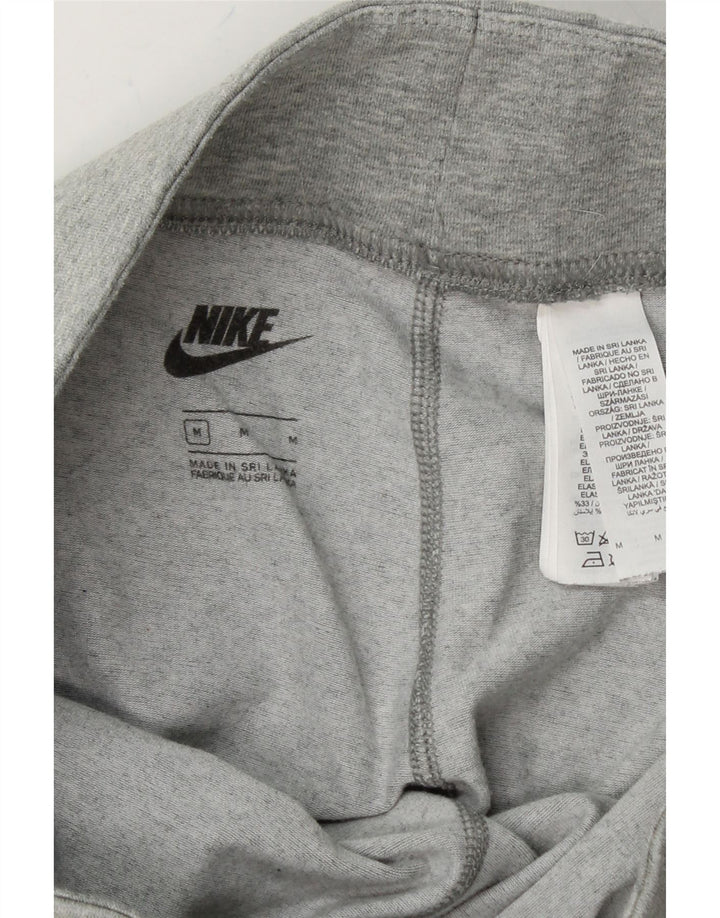 NIKE Womens Graphic Leggings UK 12 Medium  Grey Cotton Vintage Nike and Second-Hand Nike from Messina Hembry 