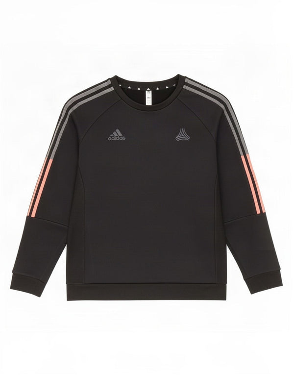 Adidas Herren Grafik-Sweatshirt-Pullover Mittelschwarzes Polyester