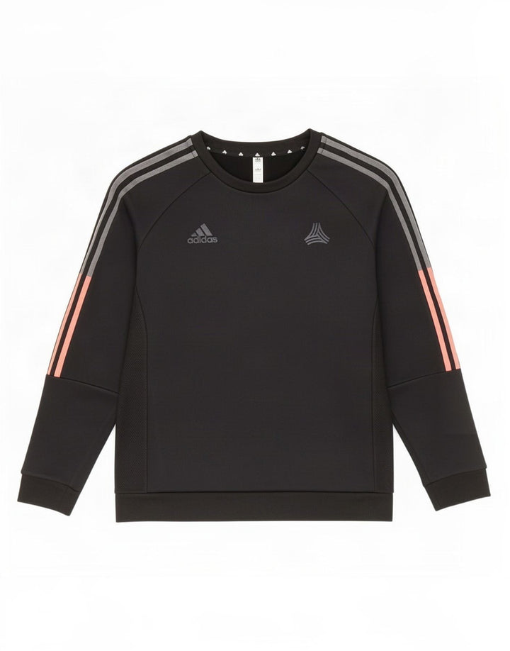 Adidas Herren Grafik-Sweatshirt-Pullover Mittelschwarzes Polyester