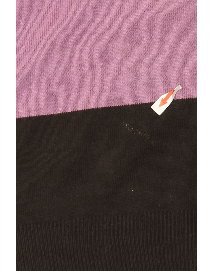 Marks & Spencer Damen-Pullover mit U-Boot-Ausschnitt, Gr. 12, mittelmehrfarbig
