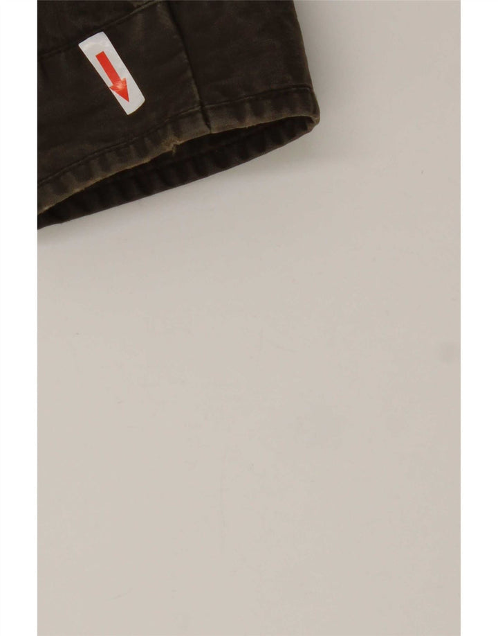 Superdry Herren-Parka mit Kapuze, UK 40, Größe L, Khaki, Polyester