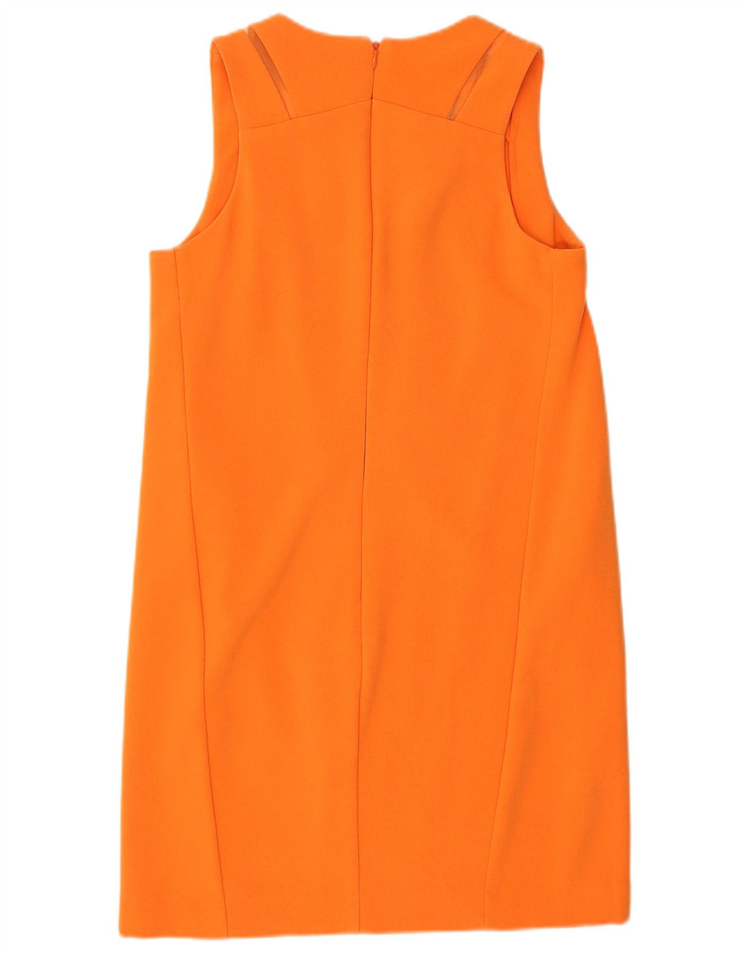 Next Ärmelloses Etuikleid für Damen, Gr. 10, Größe S, Orange