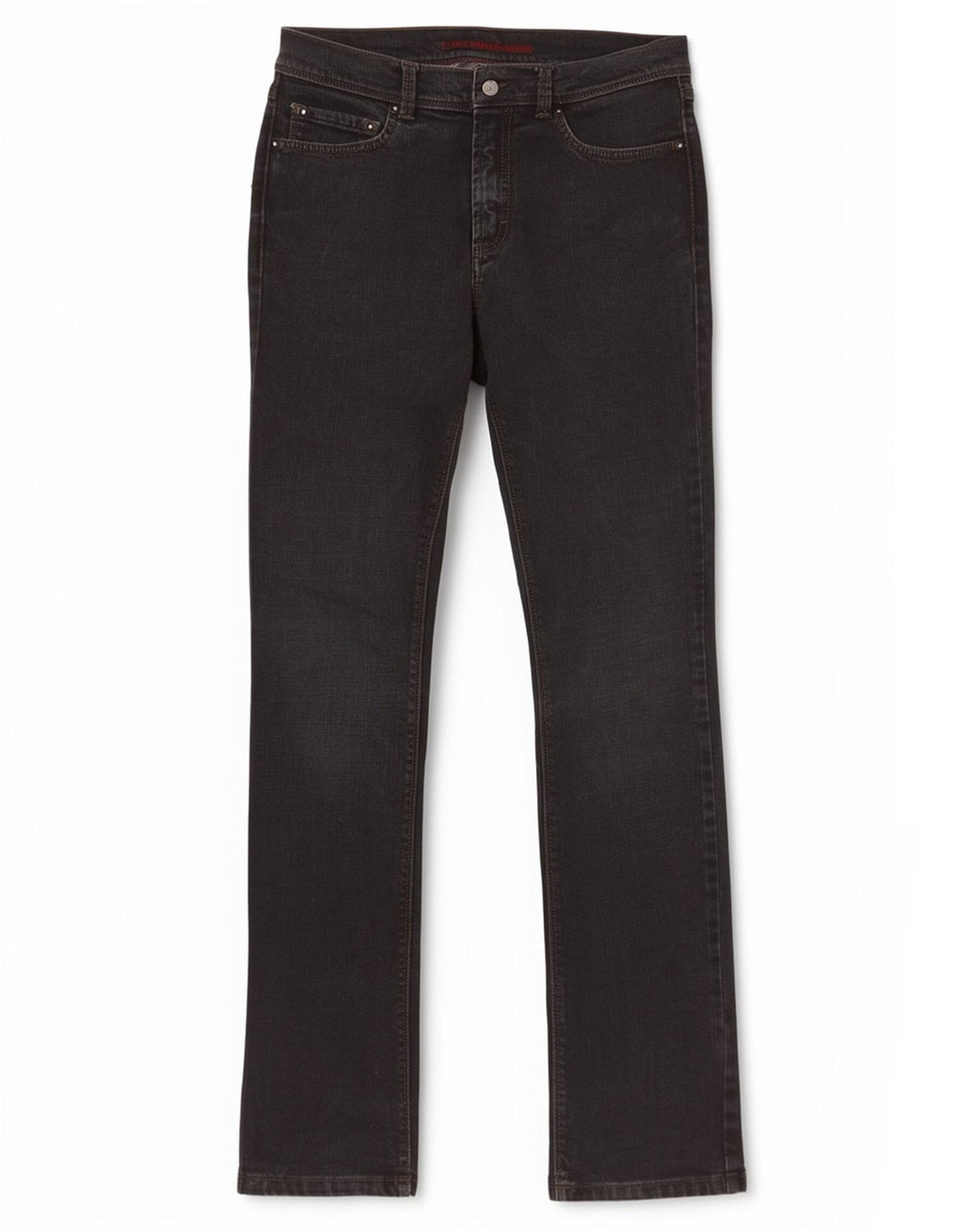 Trussardi Herren Straight Jeans W29 L32 Graue Baumwolle