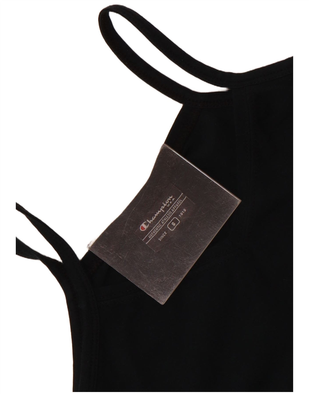 Champion Damen Crop Cami Top UK 8 Small Marineblau