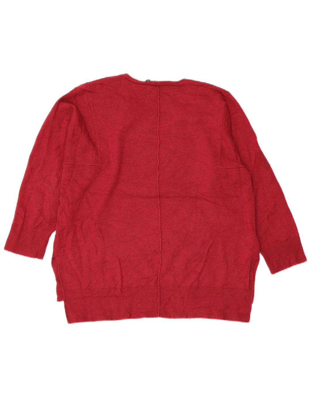 FRENCH CONNECTION Damen-Pullover mit V-Ausschnitt, Gr. 10, Größe S, Burgunderrot