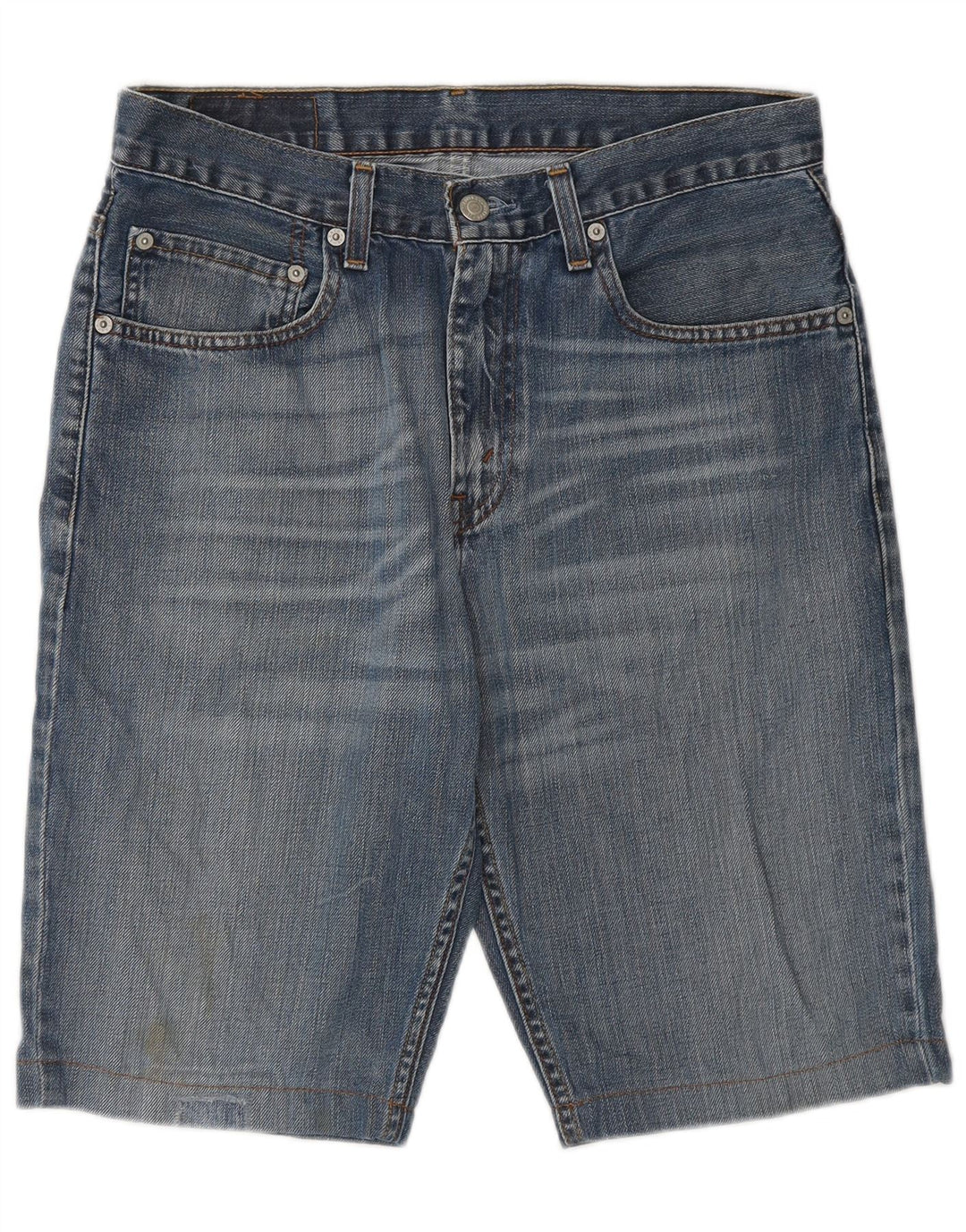 Levi's Herren 752 Denim Shorts W32 mittelblaue Baumwolle
