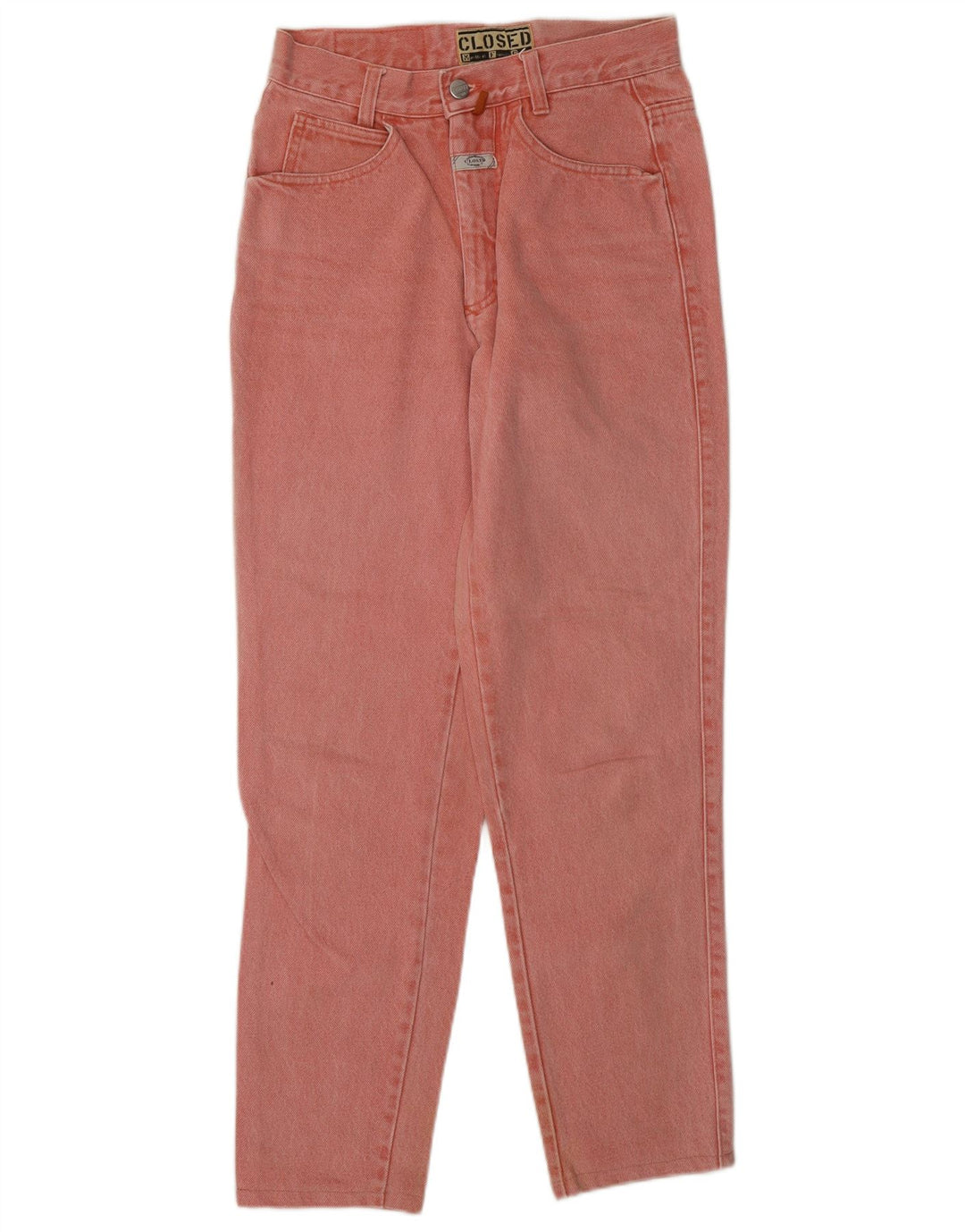CLOSED Womens Tapered Jeans IT 44 Medium W26 L29 Pink