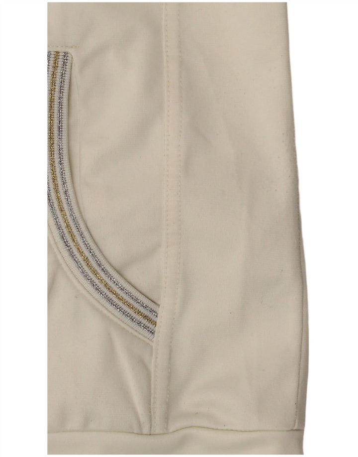 Champion Easy Fit-Trainingsanzug-Oberteil für Damen, UK 14, Mittel, gebrochenes Weiß