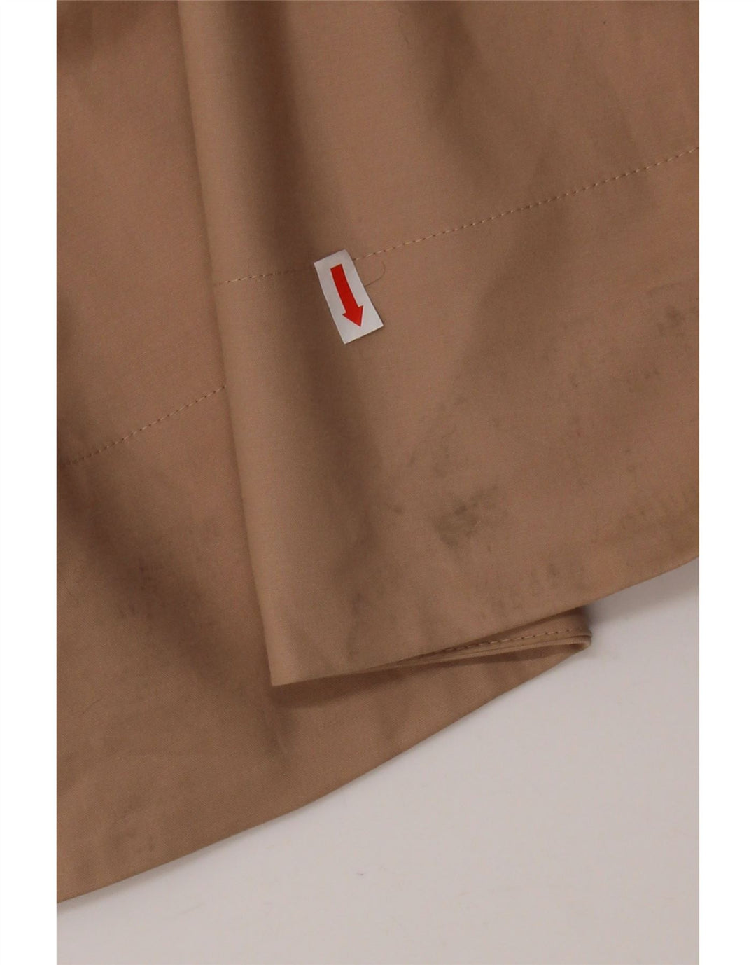 TRUSSARDI Damen ärmelloses A-Linien-Kleid IT 44 Mittelbeige Baumwolle