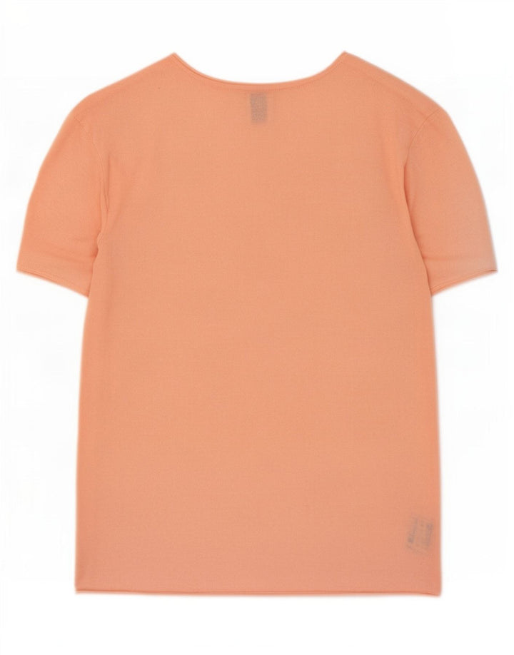 Zara Herren T-Shirt Top Small Rosa Baumwolle