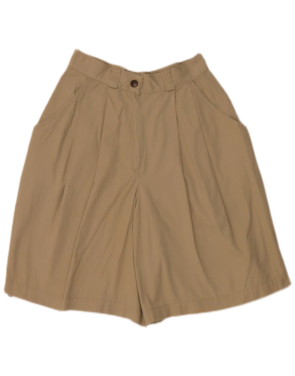 Iceberg Damen-Chinoshorts mit hoher Taille, W24 XS Beige