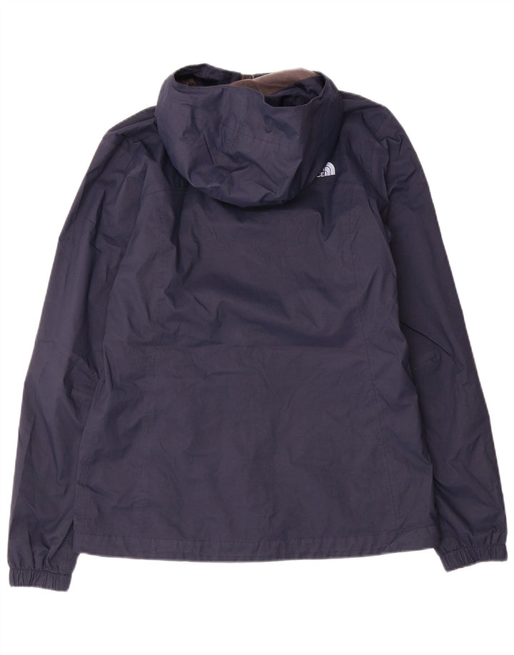 The North Face Damen-Regenjacke mit Kapuze, UK 10, Größe S, Marineblau, Polyester