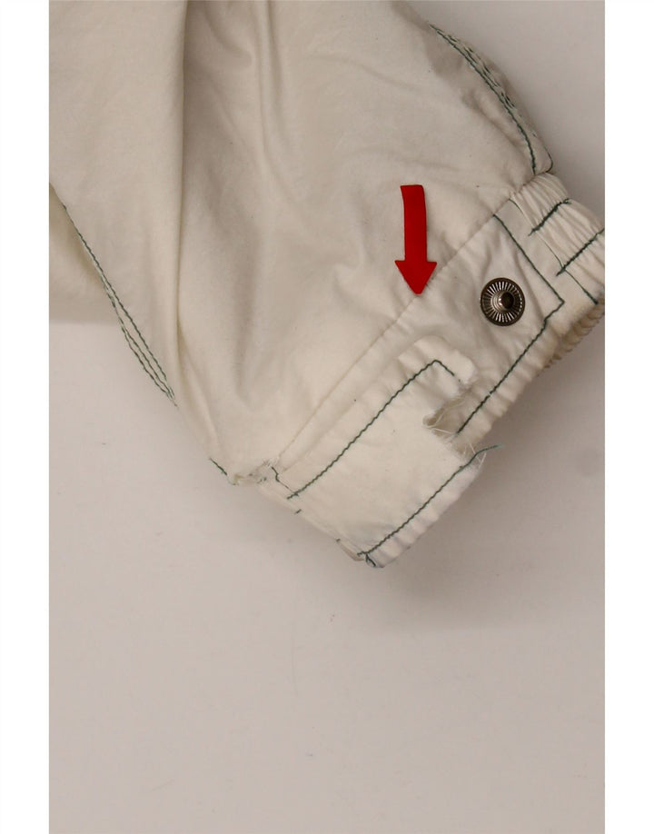 Killtec Damen Übergroße wattierte Jacke IT 46 Large Weiß Polyester