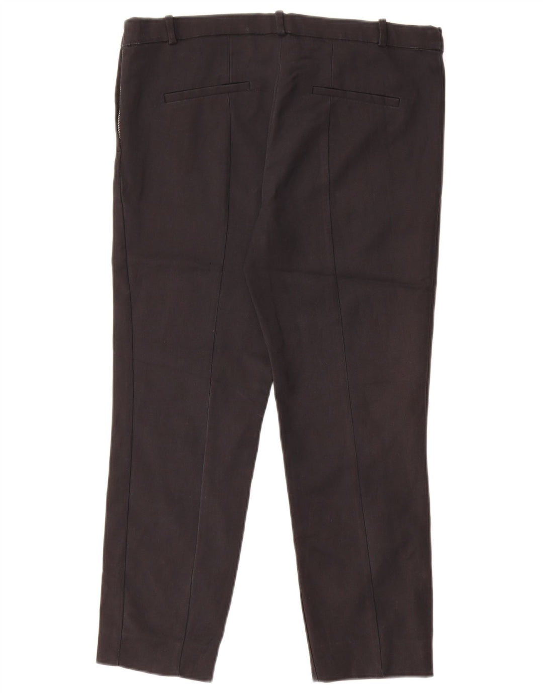 Schmale, kurze Hose von Zara für Damen, Größe L, W34, L24, Schwarz