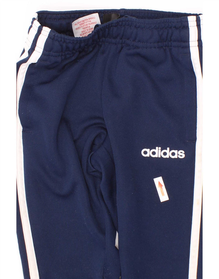 Adidas Climalite-Trainingshose für Jungen, 3–4 Jahre, marineblaues Polyester