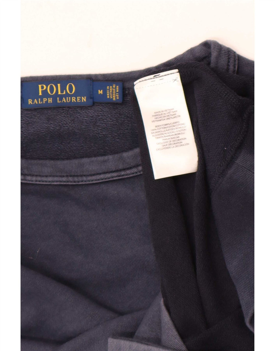 Polo Ralph Lauren Herren-Sweatshirt, mittelgroß, marineblau, Baumwolle