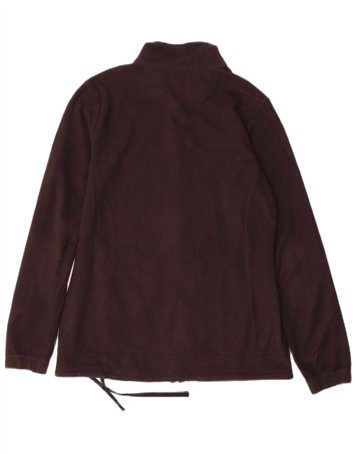 Champion Damen Fleecejacke UK 12 Medium Schwarz Polyester