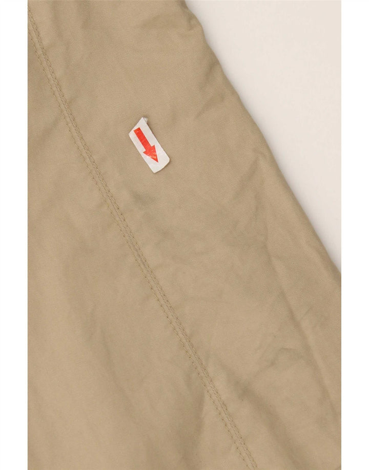 Zara Damen Trenchcoat UK 16 Large Beige Baumwolle