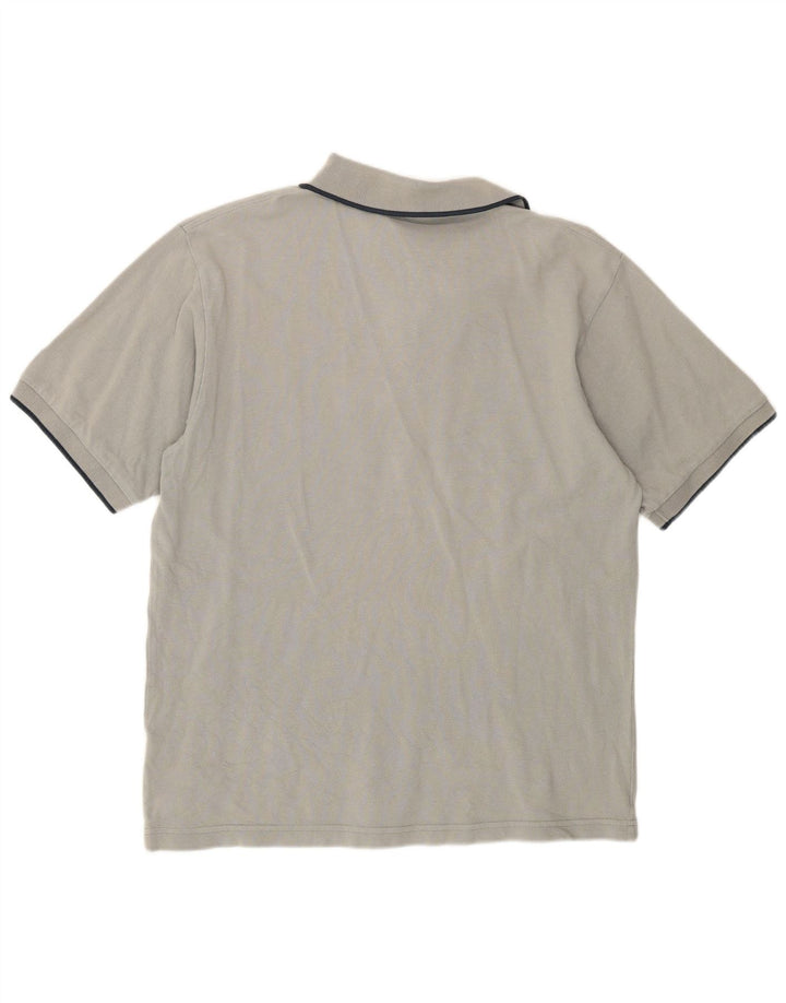 Champion Herren-Poloshirt, große graue Baumwolle
