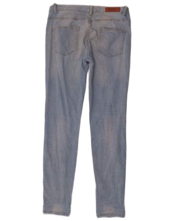 Zara Damen Trafaluc Slim Jeans EU 38 Small W28 L30 Blaue Baumwolle