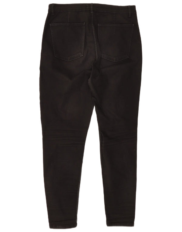 Zara Damen Skinny Jeans EU 46 2XL W36 L28 Schwarz