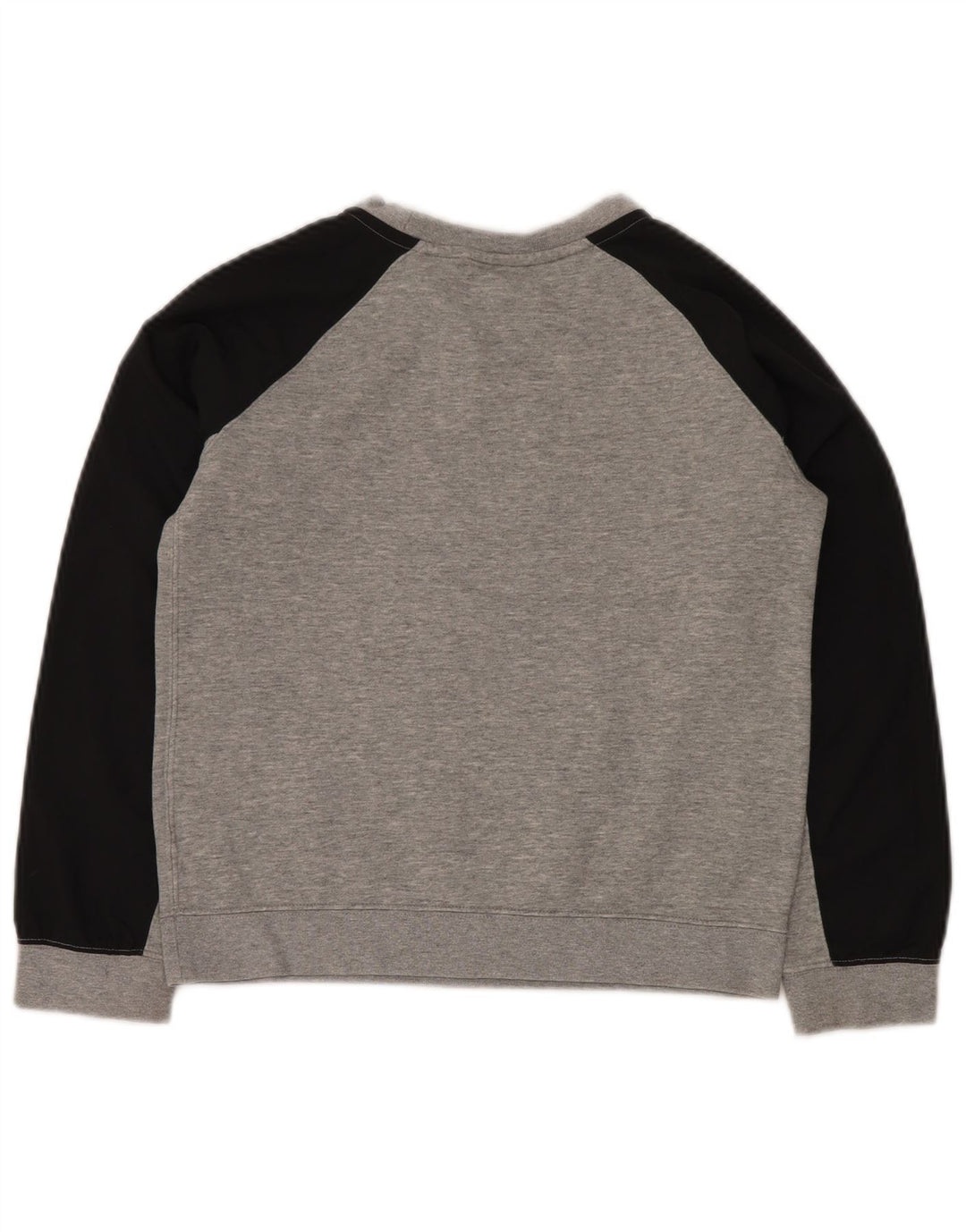 NIKE Grafik-Sweatshirt für Jungen, 10–11 Jahre, Mittelgrau, Farbblock