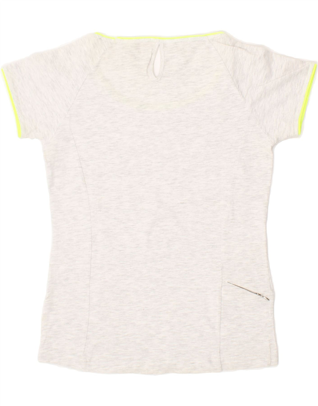 CHAMPION Womens Athletic Fit  T-Shirt Top UK 12 Medium Grey Vintage Champion and Second-Hand Champion from Messina Hembry 