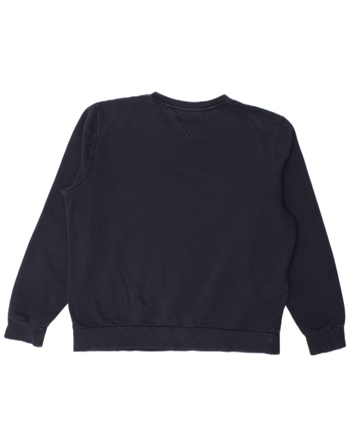 Tommy Hilfiger Herren-Sweatshirt-Pullover, groß, Marineblau