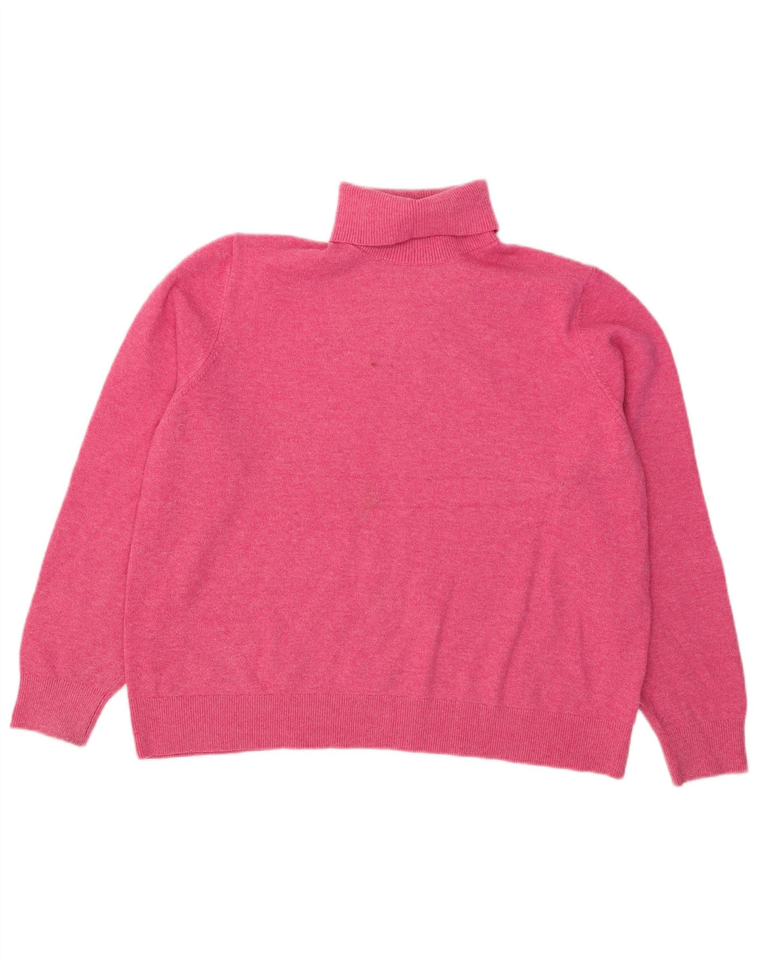 Marks & Spencer Damen-Pullover mit Rollkragen, übergroß, Gr. 16, Rosa