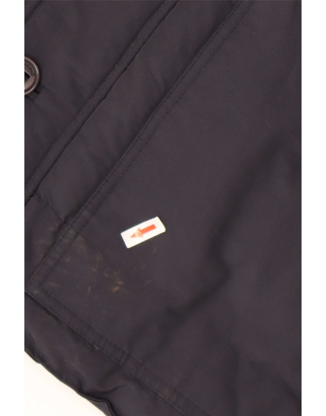 Canadiens Herren Wattierte Jacke UK 42 XL Marineblau Baumwolle