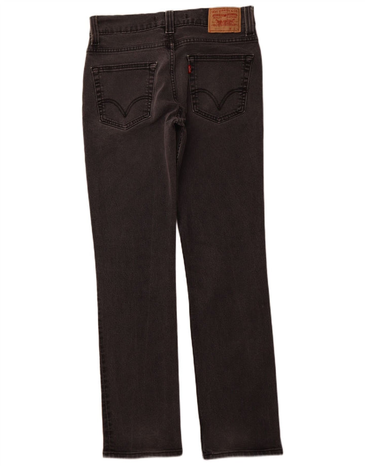 LEVI'S Damen 511 Slim Jeans W36 L34 Graue Baumwolle