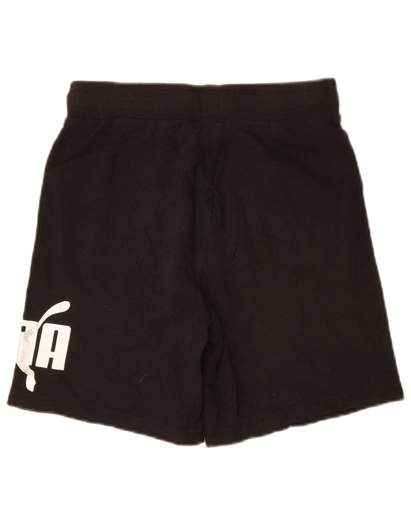 Puma Boys Graphic Sport Shorts 10–11 Jahre Mittelgroße schwarze Baumwolle