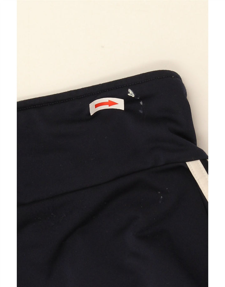 ADIDAS Herren-Trainingsanzug-Top-Jacke, mittelgroß, marineblau, Polyester