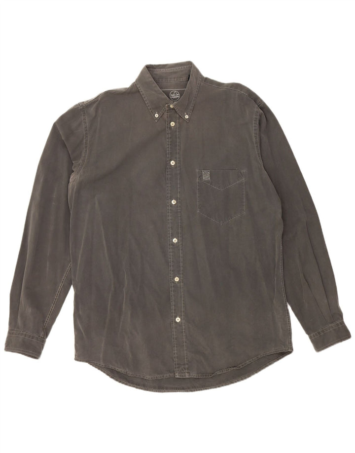 MURPHY & NYE Herren Marine Heritage Hemd XL Grau Baumwolle