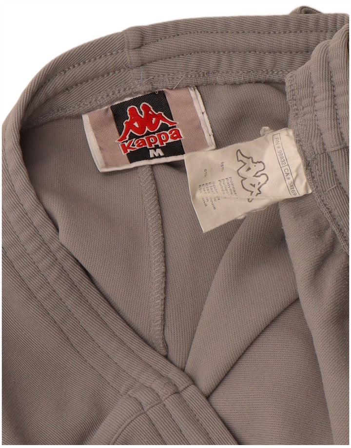 Kappa Damen Capri-Trainingshose UK 14 Mittelgraues Polyester
