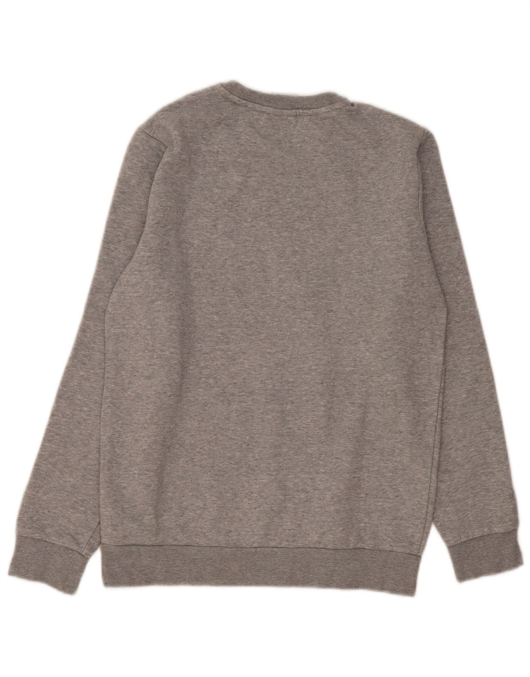Adidas Sweatshirt-Pullover für Jungen, 13–14 Jahre, grau gefleckte Baumwolle