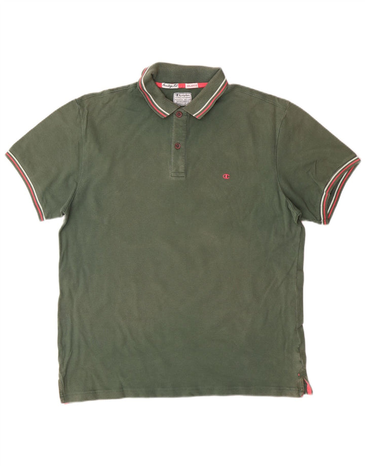 CHAMPION Herren Heritage Fit Poloshirt 2XL Grün