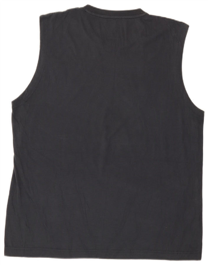 Lotto Herren Grafik-Weste Top 2XL Marineblau