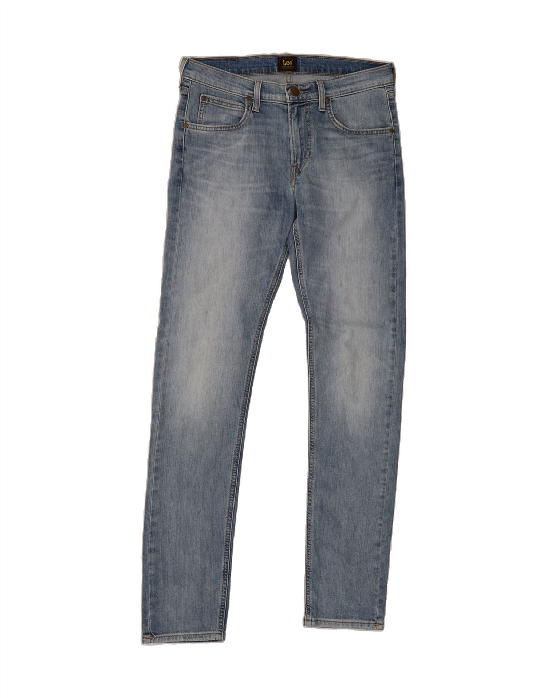 LEE Womens Luke Slim Jeans W29 L32 Blue Cotton Vintage Lee and Second-Hand Lee from Messina Hembry 