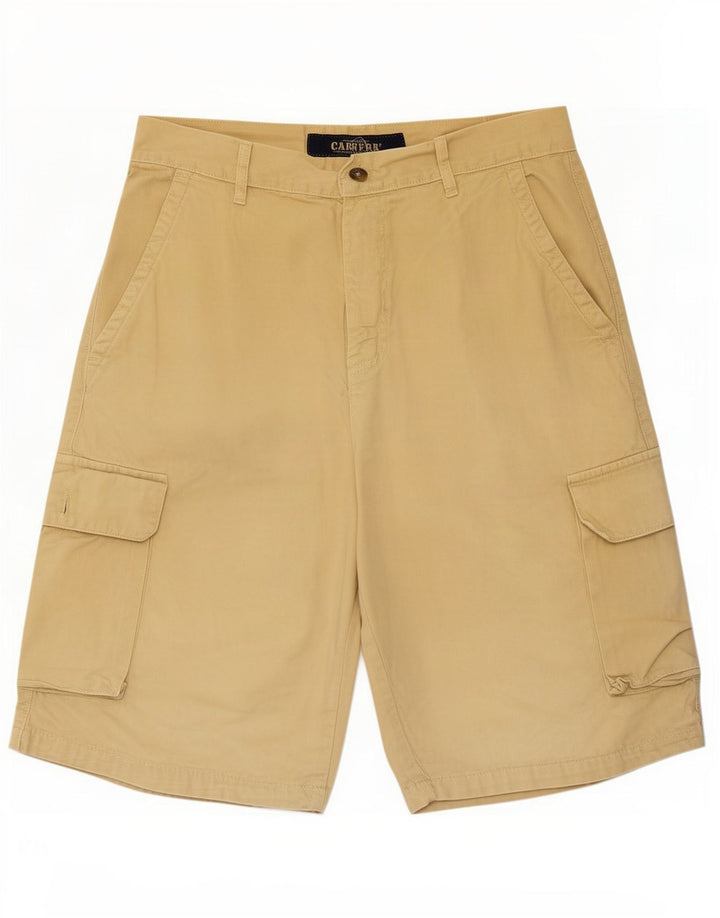 Carrera Herren Cargoshorts W31 Mittelbeige Baumwolle