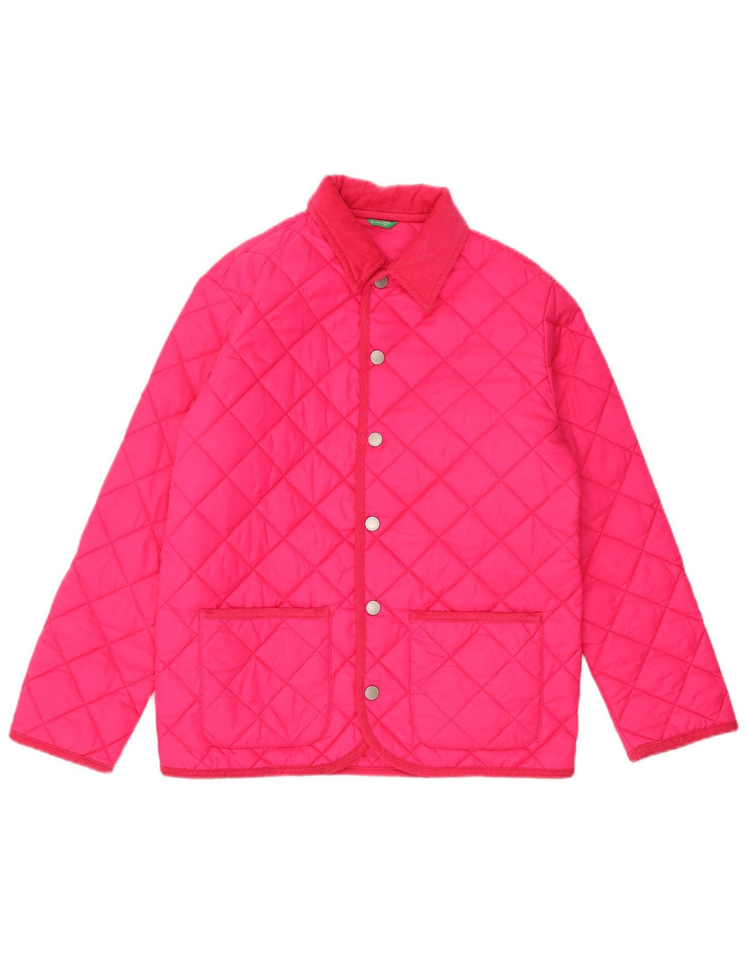 BENETTON Steppjacke für Mädchen, 11–12 Jahre, XL, Rosa, Polyamid