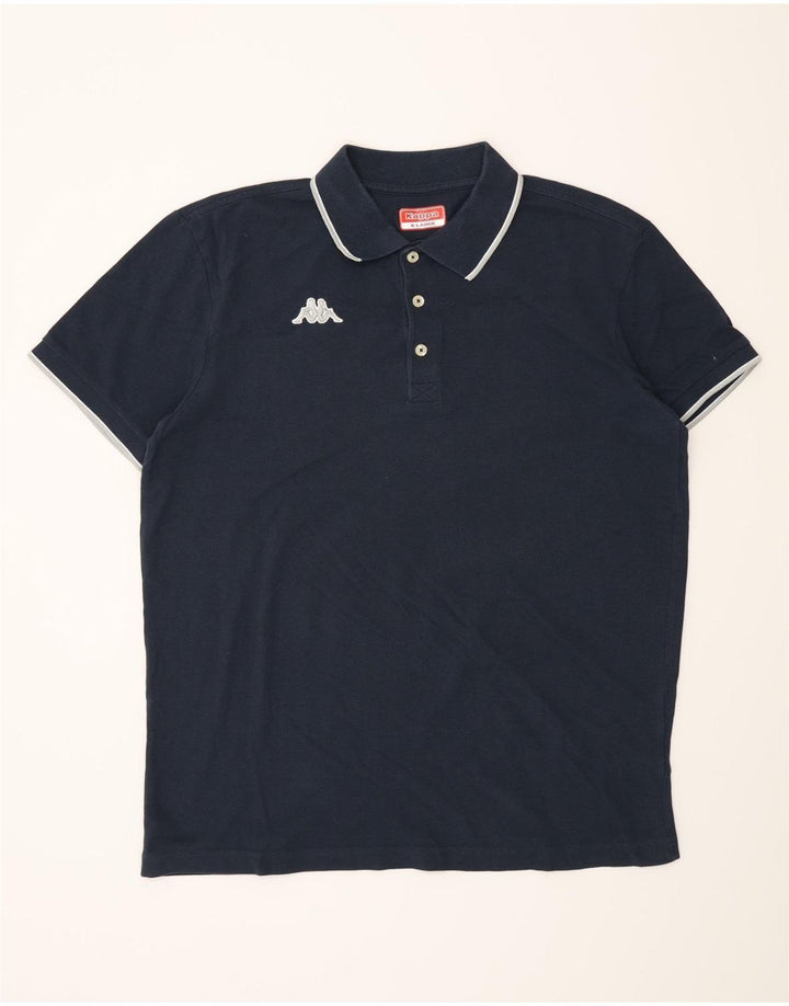 Kappa Herren Poloshirt XL Marineblau