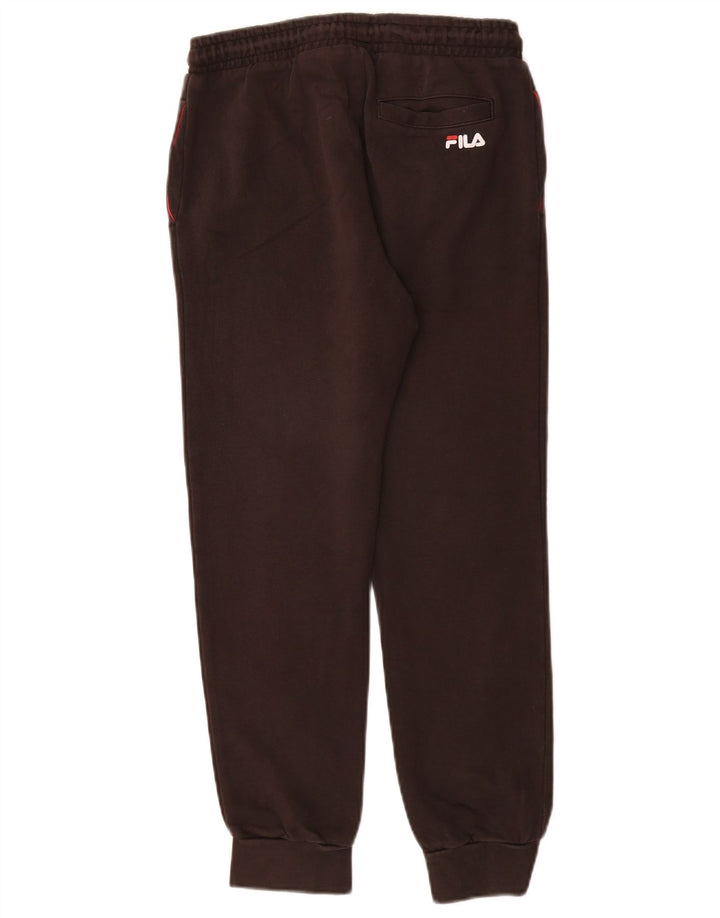 FILA Jungen-Trainingshose, Jogginghose, 11–12 Jahre, Schwarz